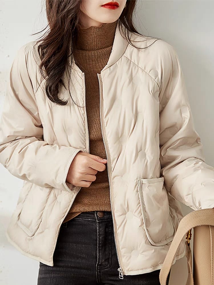 Fashion new down jacket 2024 women's clothing